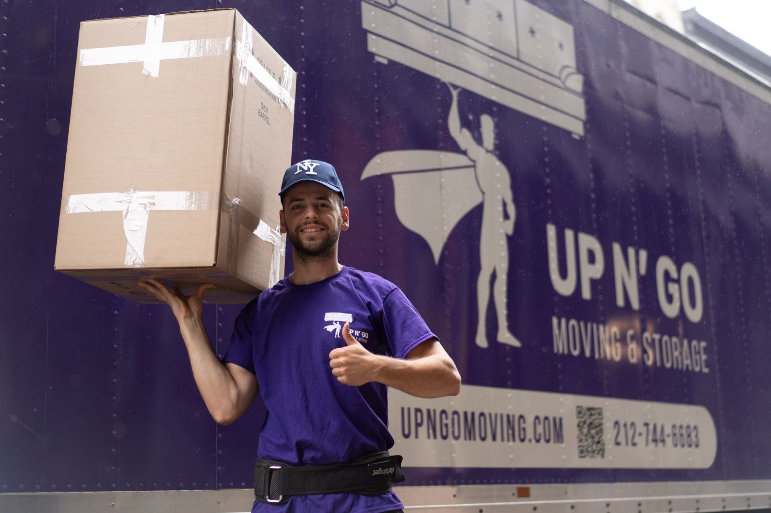 Up and Go Moving, LLC website preview