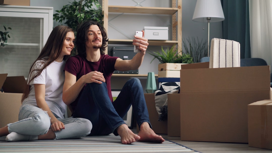 Couple coordinating their NYC move with Up N Go